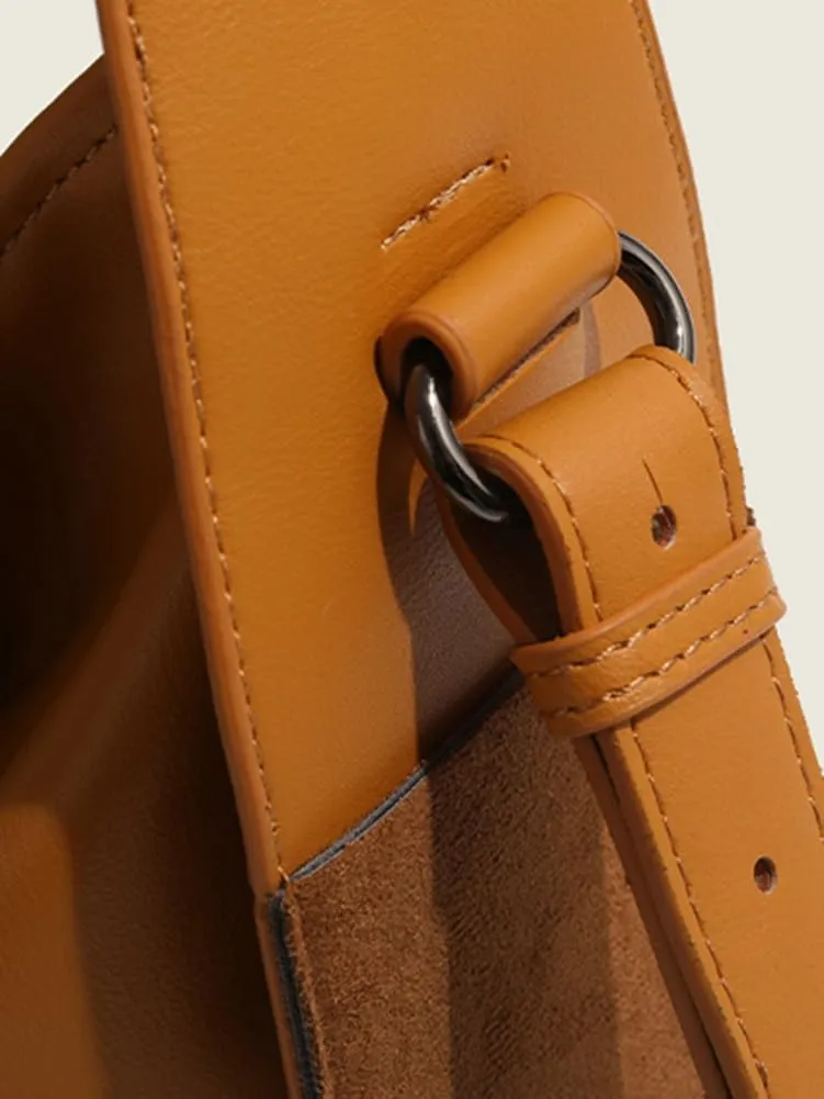 Suede Bucket Bags for Women Slouchy Hobo Bags for Women Retro Satchel Tote Bag Suede Handbag Crossbody Bag for Travel Work