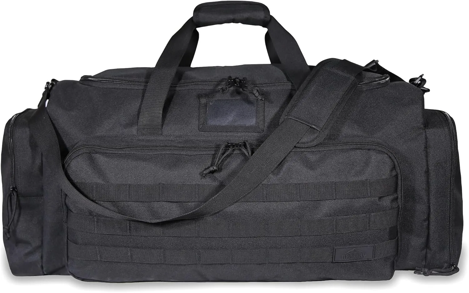 Super Quality 60L Large Duffel Travel Bag Luggage Foldable Bag Cargo Sport Gear Equipment Skiing Hardware Bag Heavy Duty& Durable(Black)