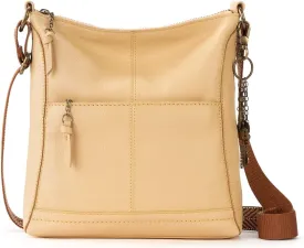 The Sak Lucia Leather Crossbody Purse - Premium Leather Women's Handbag for Everyday & Travel - Cross Body Bag With Zipper