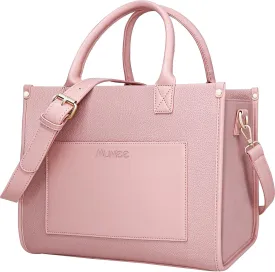 Tote Bag For Women The Leather Tote Bag with Zipper Boho Bags Shoulder Handbags for Work, Travel, Office
