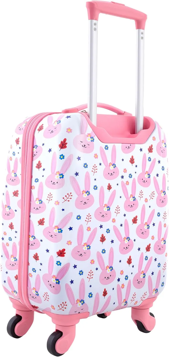 Travelers Club 5 Piece Kids' Luggage Set, Bunny