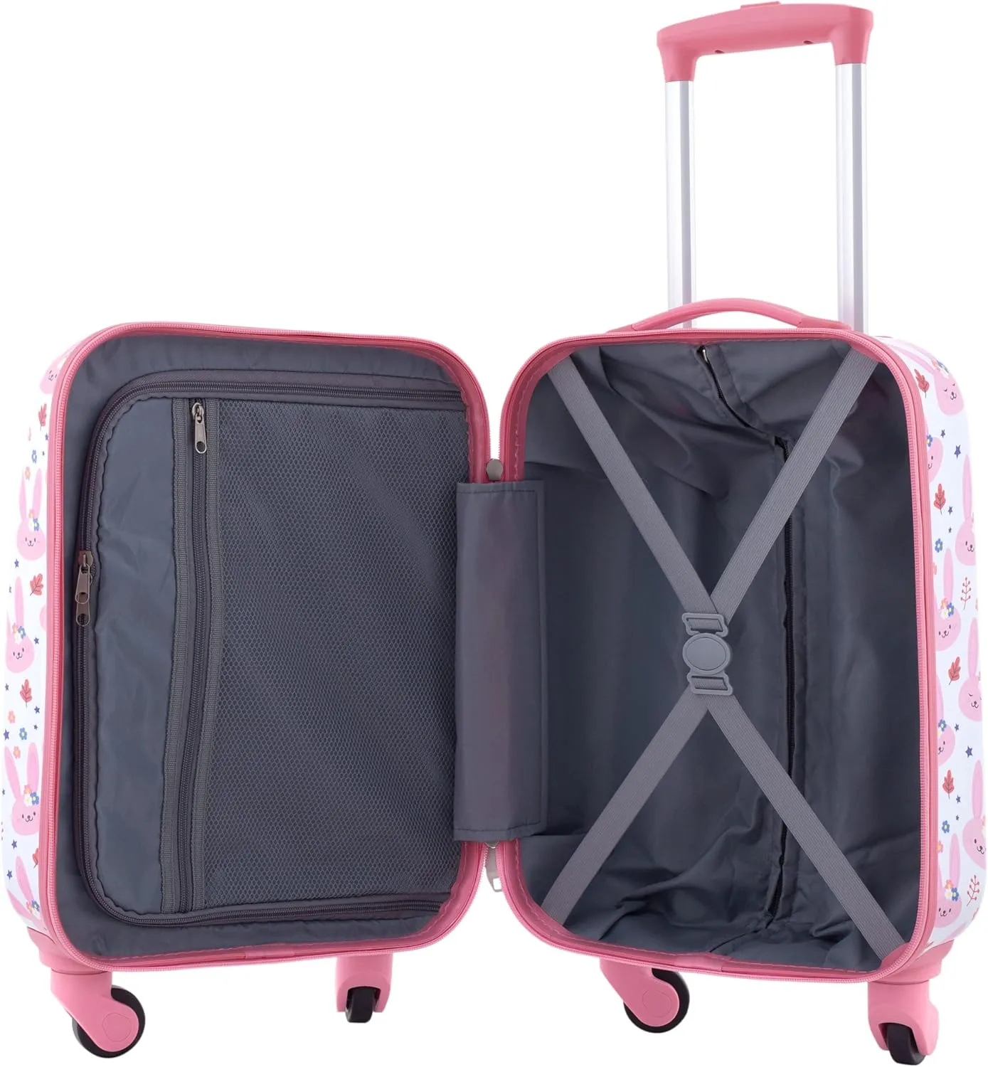 Travelers Club 5 Piece Kids' Luggage Set, Bunny