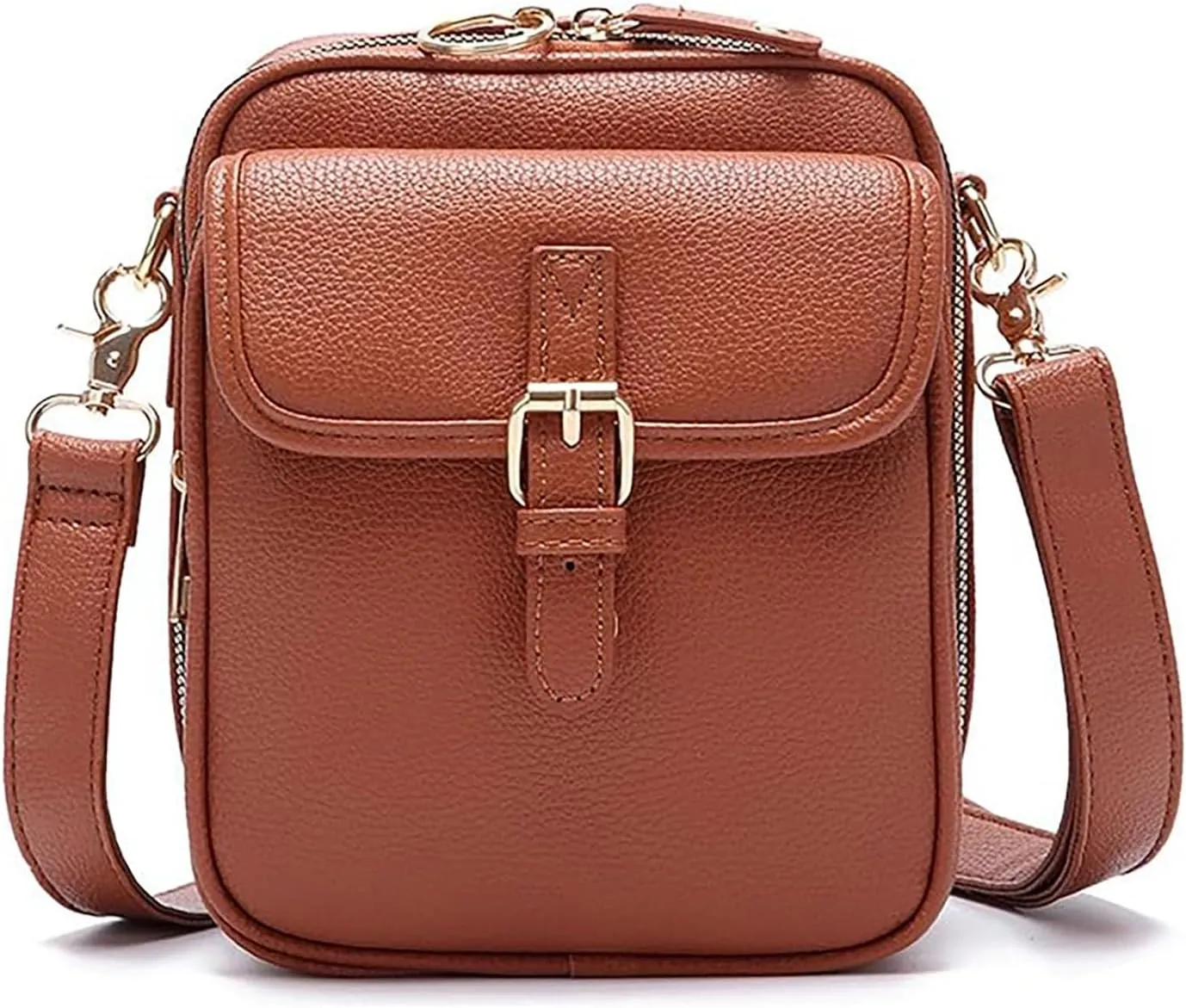 Urvashi Crossbody Anti Theft Leather Bag, Tojoyride Crossbody Leather Bag, Multi-Slot Multifunctional Large Capacity Bags