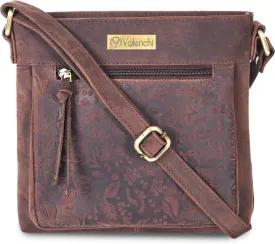 VALENCHI Women's Crossbody Handbags - Premium Leather Bags for Women - Everyday Purse with Adjustable Strap - Ladies Bag