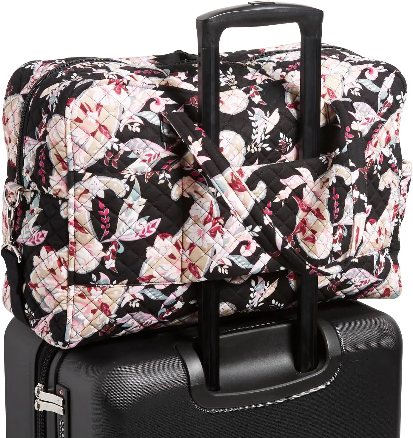 Vera Bradley Women's Cotton Weekender Travel Bag, Botanical Paisley, One Size