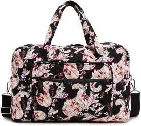 Vera Bradley Women's Cotton Weekender Travel Bag, Botanical Paisley, One Size