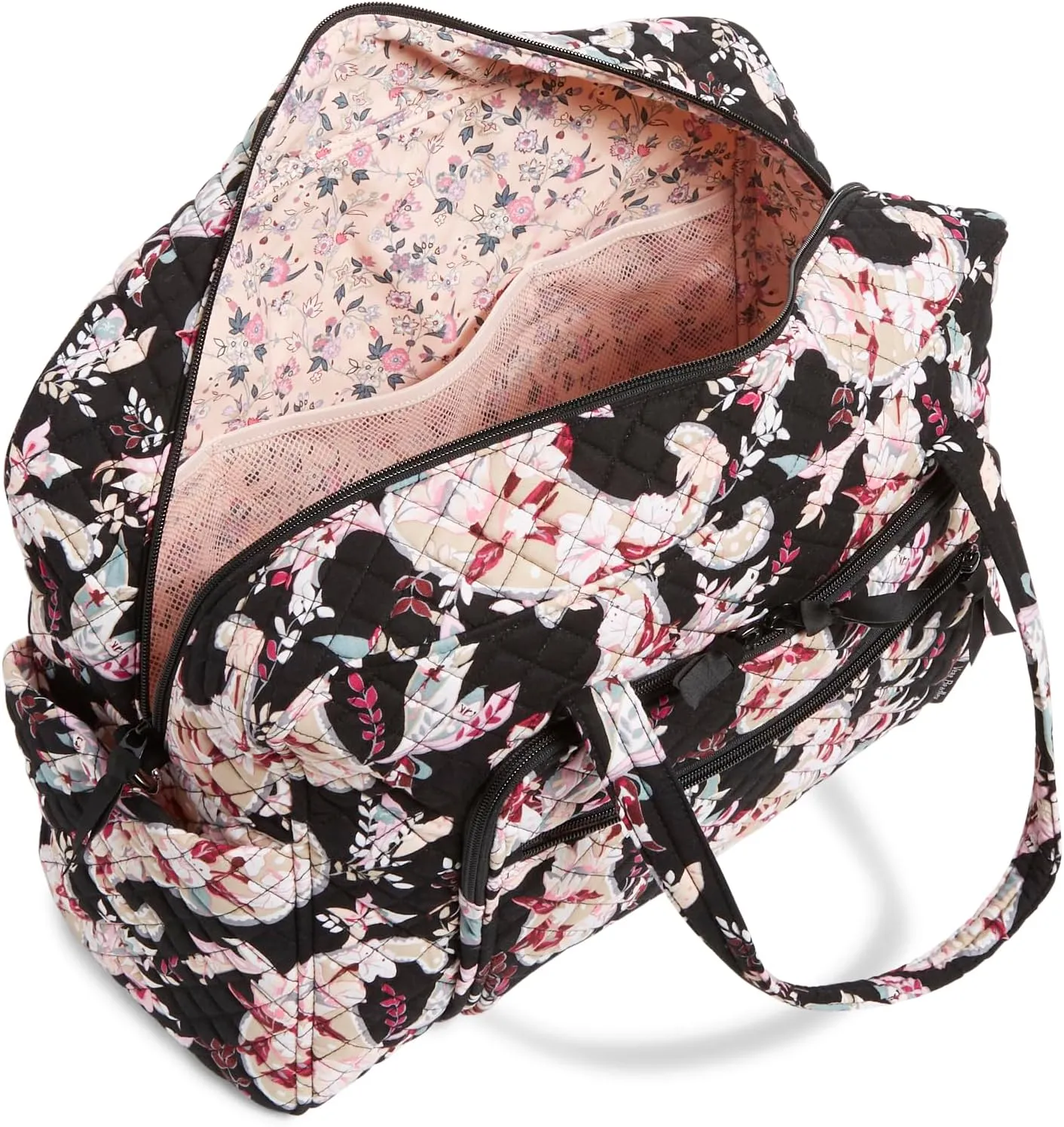 Vera Bradley Women's Cotton Weekender Travel Bag, Botanical Paisley, One Size
