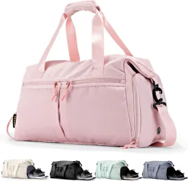 Weekender Duffel Bag with Shoe Compartment And Wet Pocket-Luggage Everyday Overnight Bag for Men and Women Travel-Carry On Gym Bag