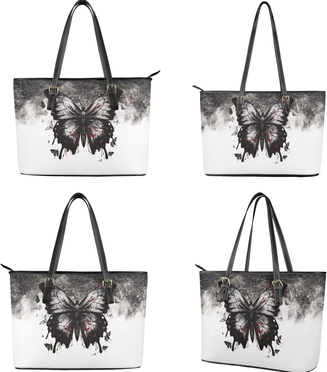 Women Handbags Top Handle Satchel Purse Shoulder Bag Hobo Set 2pcs