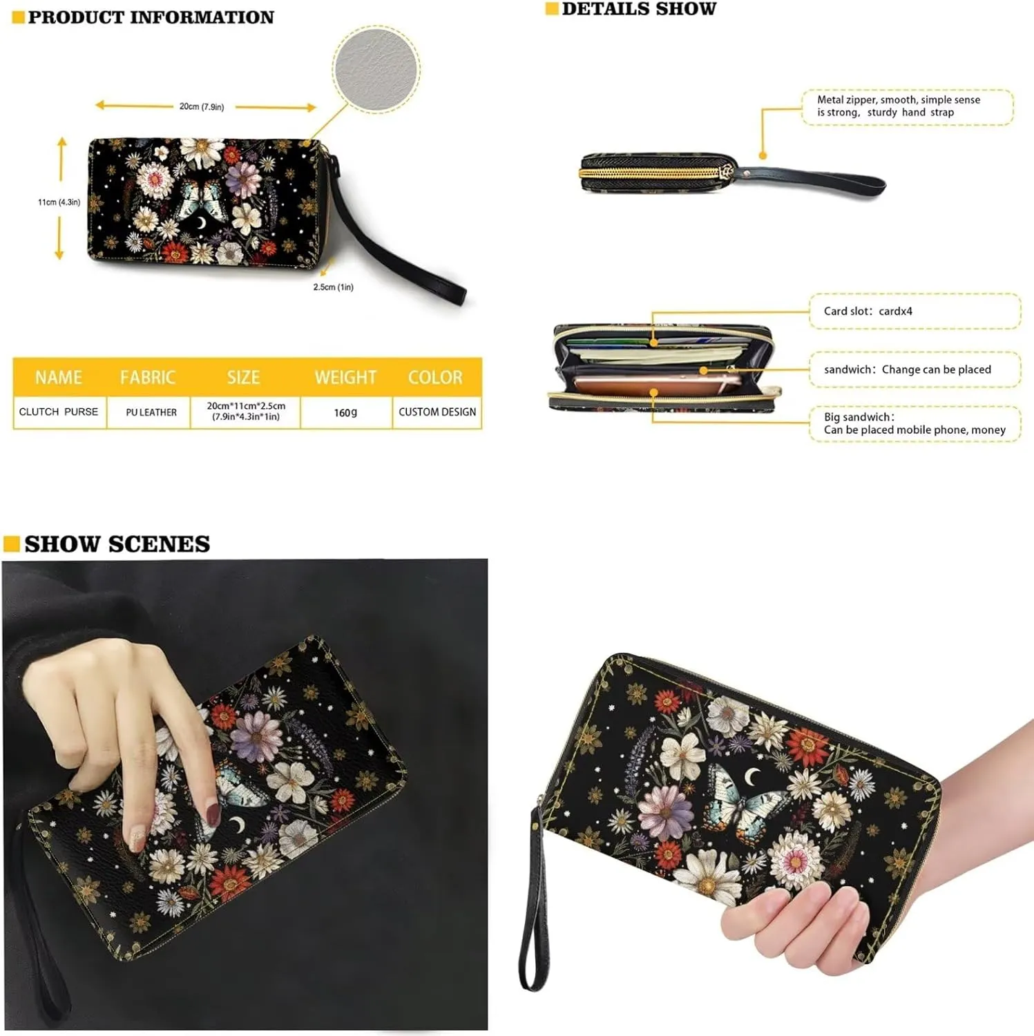 Women Handbags Top Handle Satchel Purse Shoulder Bag Hobo Set 2pcs