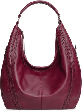 Women Hobo Bags Oversized Leather Handbags PU Crossbody Shoulder Totes Winter Stylish Purses