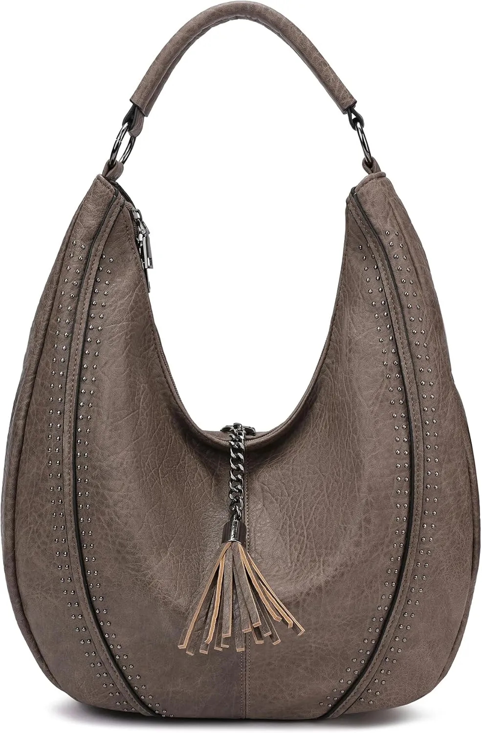 Women Hobo Bags Oversized Leather Handbags PU Crossbody Shoulder Totes Winter Stylish Purses