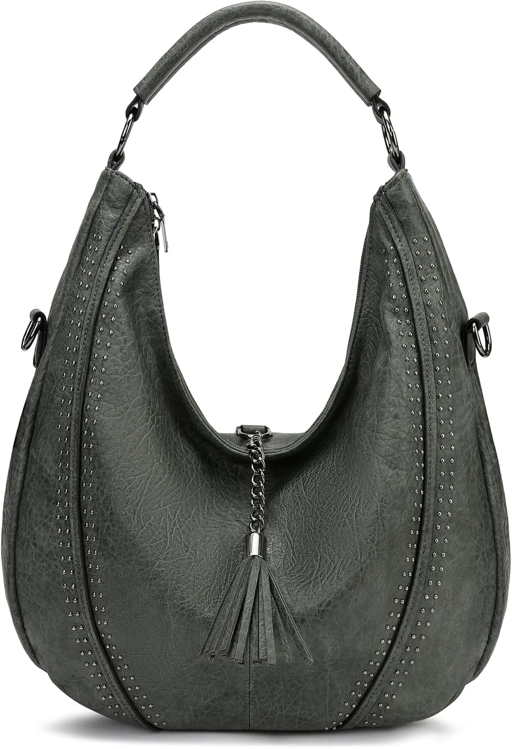 Women Hobo Bags Oversized Leather Handbags PU Crossbody Shoulder Totes Winter Stylish Purses