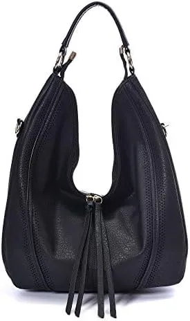 Women Hobo Bags Oversized Leather Handbags PU Crossbody Shoulder Totes Winter Stylish Purses