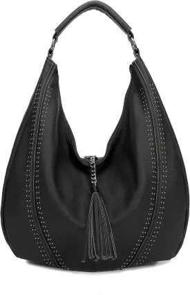 Women Hobo Bags Oversized Leather Handbags PU Crossbody Shoulder Totes Winter Stylish Purses