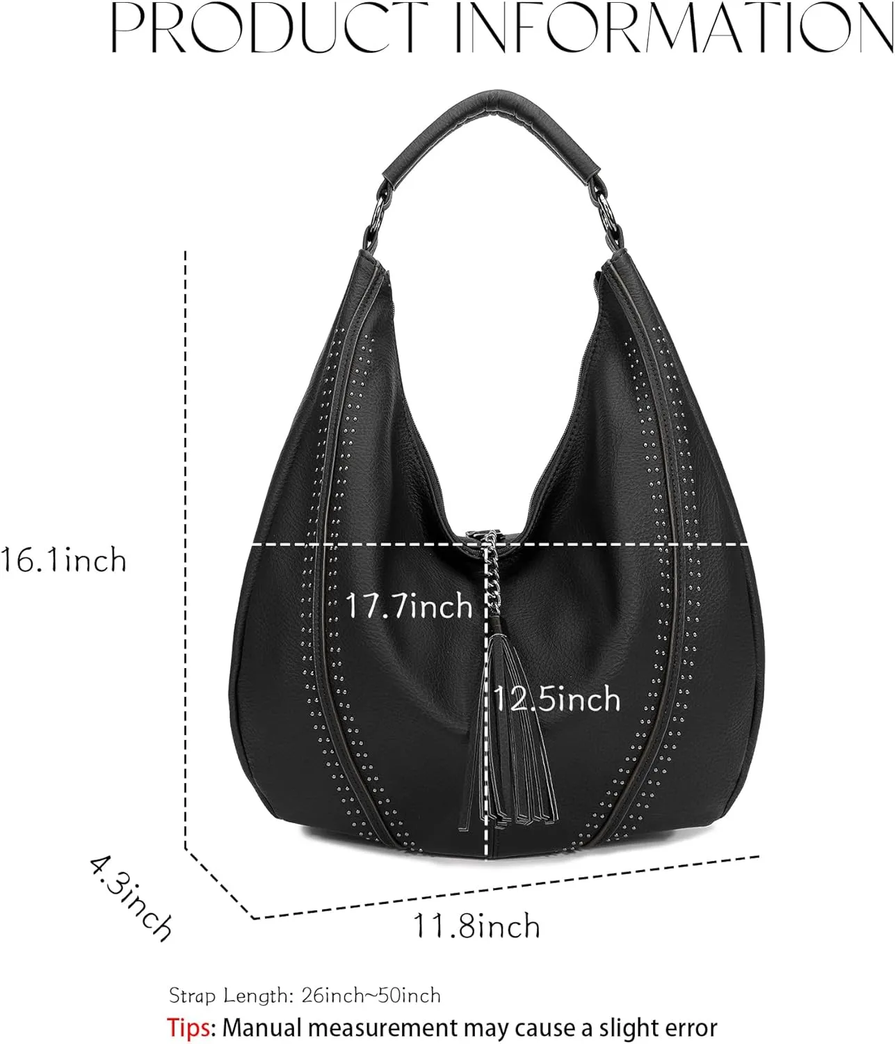 Women Hobo Bags Oversized Leather Handbags PU Crossbody Shoulder Totes Winter Stylish Purses