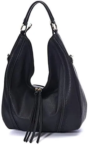 Women Hobo Bags Oversized Leather Handbags PU Crossbody Shoulder Totes Winter Stylish Purses