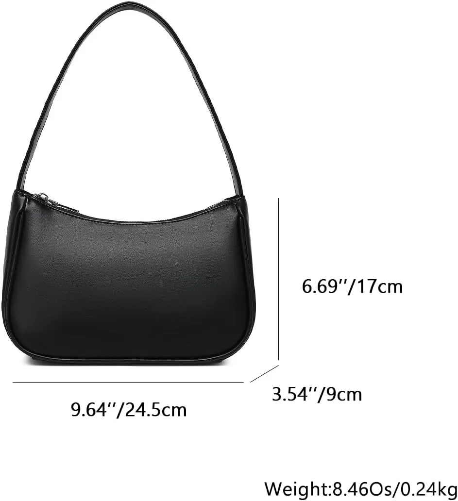 YONBEN Women's Shoulder Bag Handbag Purse Simple One-Shoulder Underarm Bag Lightweight and Practical